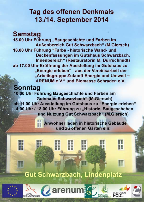 Tag des offenen Denkmals Gut Schwarzbach 2014